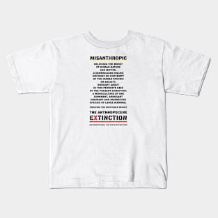 MISANTHROPY Kids T-Shirt